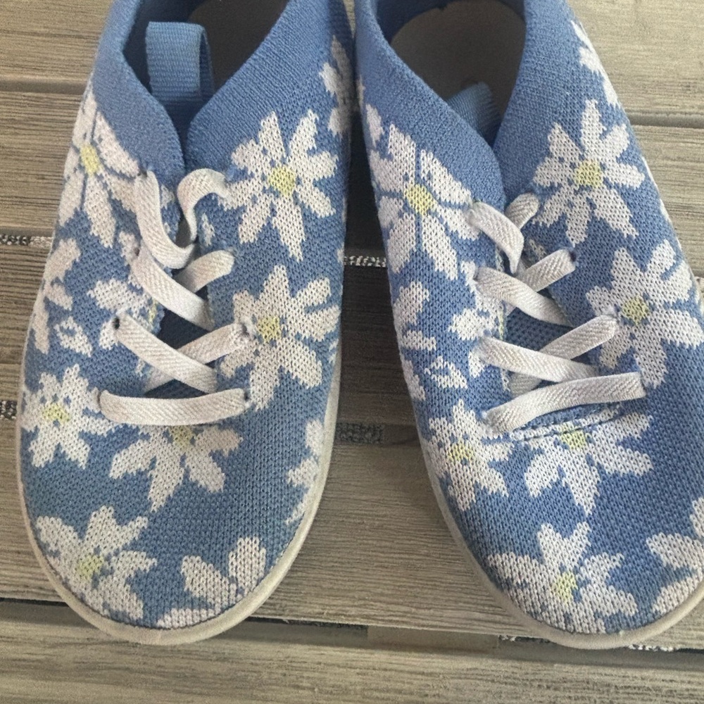 Carter's Blue Floral Kids Sneakers